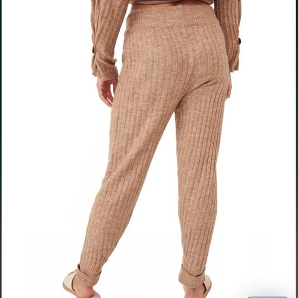 Free People  Around the Clock Ribbed Knit Joggers - Picture 4 of 14